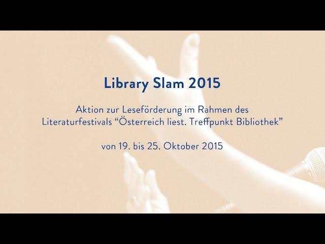 Teaser Library Slam 2015: Clara Felis und Andrea Rohrauer