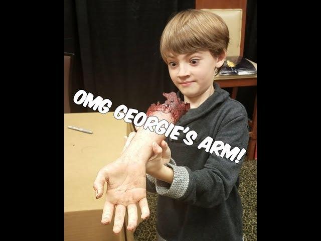 Pennywise Gives The Real Georgie His Arm Back IT 2017