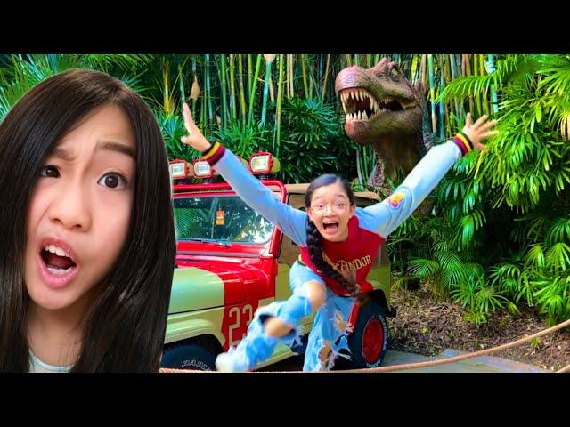 AMUSEMENT PARK CHALLENGE | KAYCEE & RACHEL in WONDERLAND FAMILY
