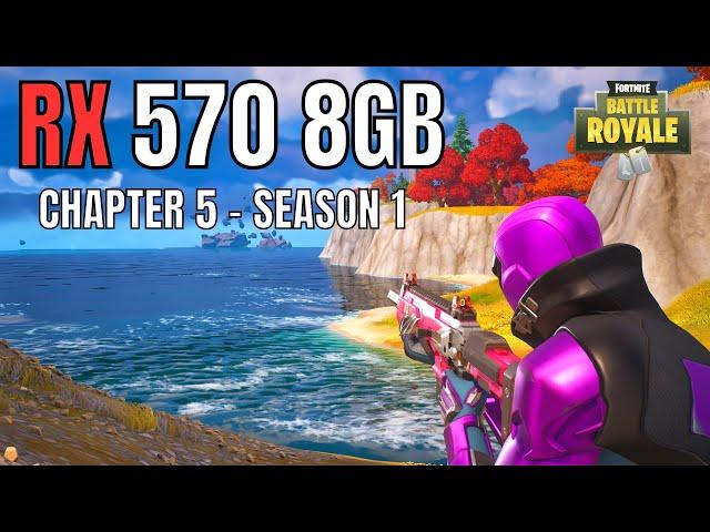 This GPU is Cheap and Still Good | RX 570 8GB FORTNITE CHAPTER 5