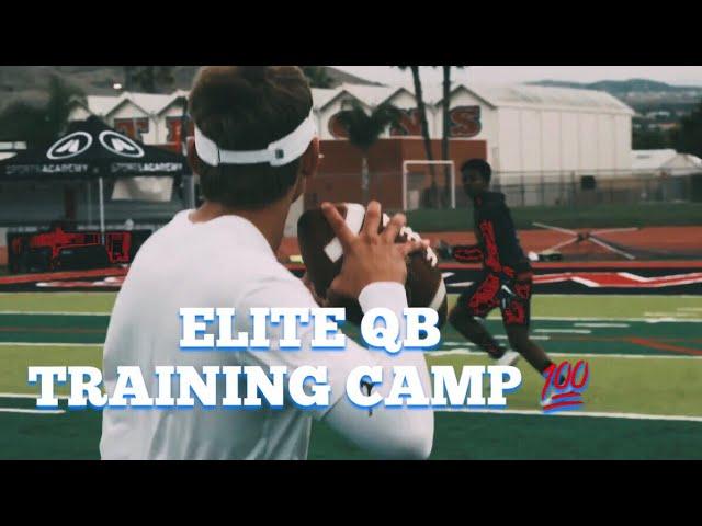 ELITE Quarterback Training Camp w/ Jordan Palmer (QB Summit)