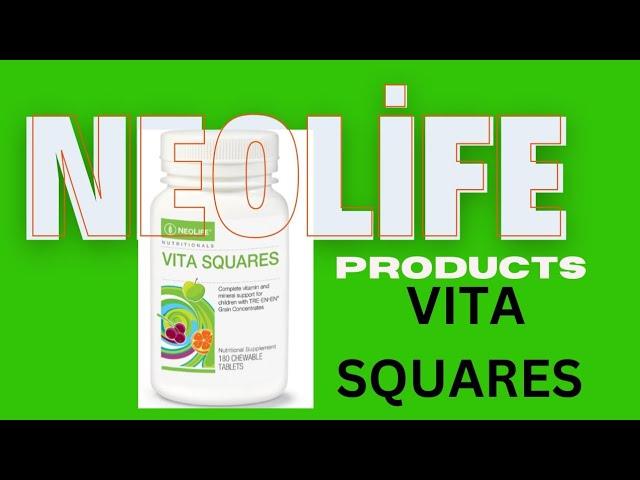 NEOLIFE PRODUCTS FOR CHILDREN VITAMINS - GNLD VITA SQUARES FOR KIDS