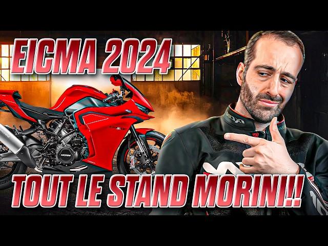 EICMA 2024: La plus BELLE moto du salon toujours chez Moto-Morini!!