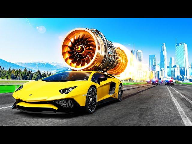 100 Fastest Jet Power Cars in GTA 5 RP