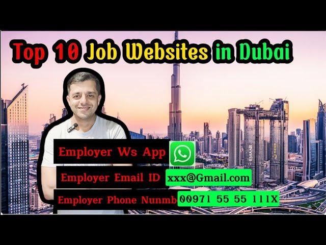 Top 10 best Job search Websites in Dubai UAE