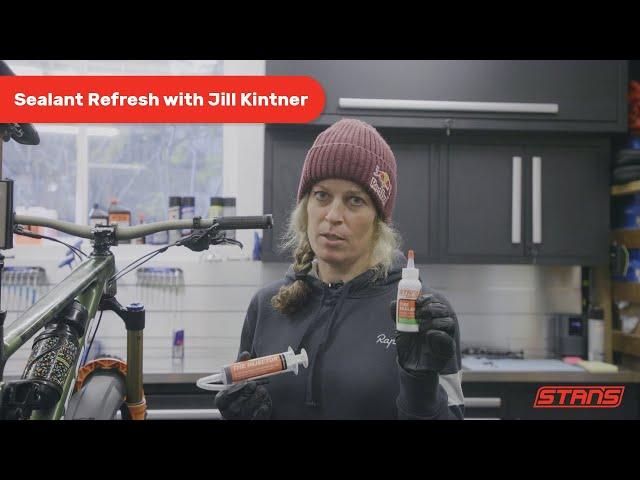 Stan's Tubeless Sealant Refresh with Jill Kintner