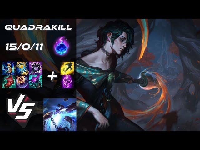 MID Hwei vs Xerath [QUADRAKILL] - NA Challenger Patch 14.11