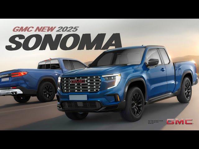 ALL NEW 2025 GMC SONOMA? REDESIGN | Digimods DESIGN |