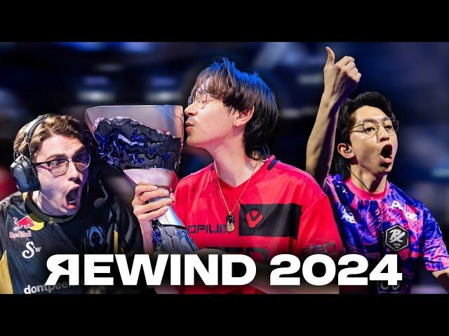 VALORANT REWIND 2024 : VCT feat. TenZ, Forsaken, Aspas, Primmie, Miniboo, Woot and many more.