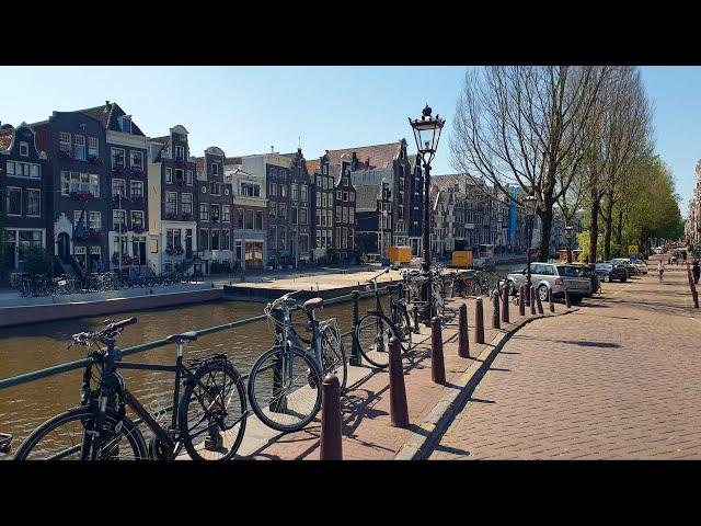 Amsterdam WALKING TOUR - Canals of Amsterdam (2024) Herengracht, Amsterdam, Holland, Netherlands