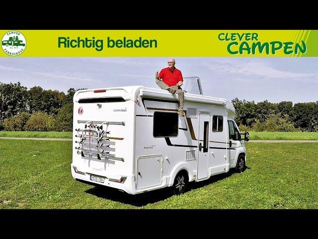 Beladung beim Wohnmobil: Was muss ich beachten? Die Camper-Fahrschule | Clever Campen