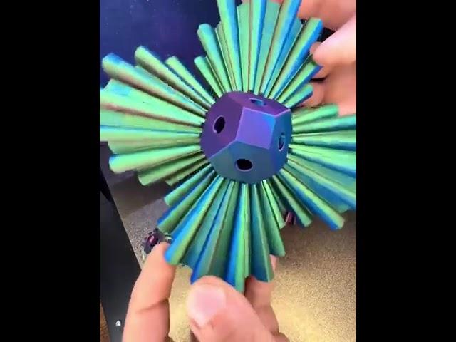 The Steampunk Whirling Wonder Fidget (Gear Ball)