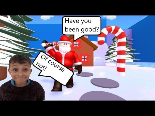 Escaping the North Pole - A Roblox Adventure