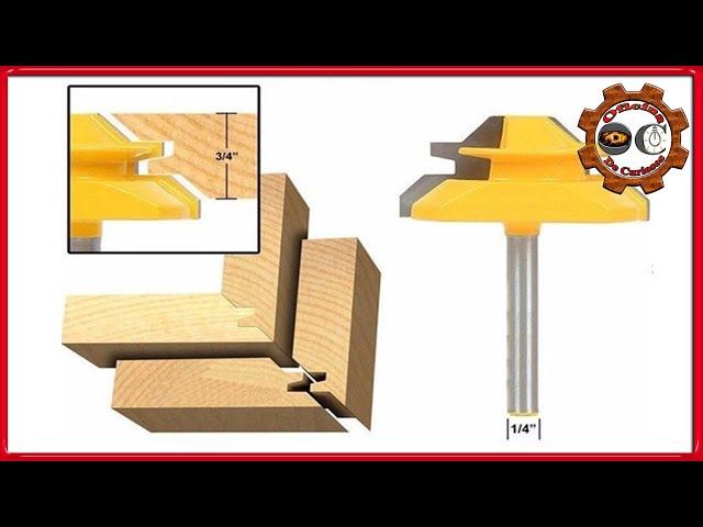 Fresa Lock Miter Para Encaixes em 45 Graus