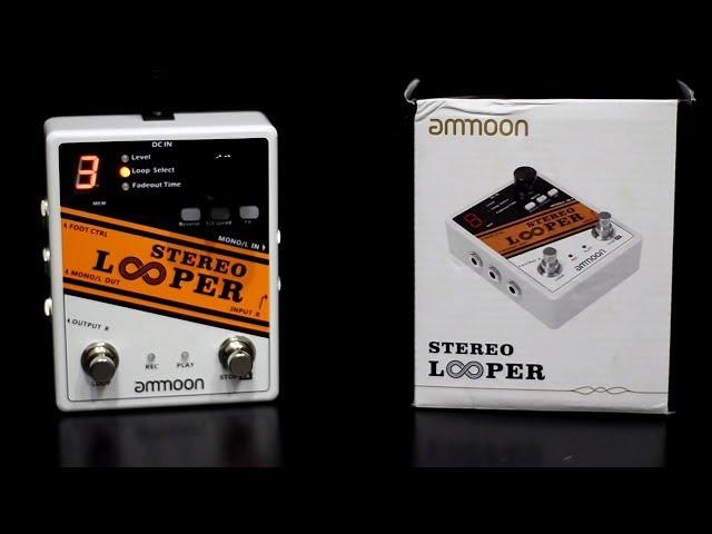 Ammoon STEREO LOOPER краткий обзор