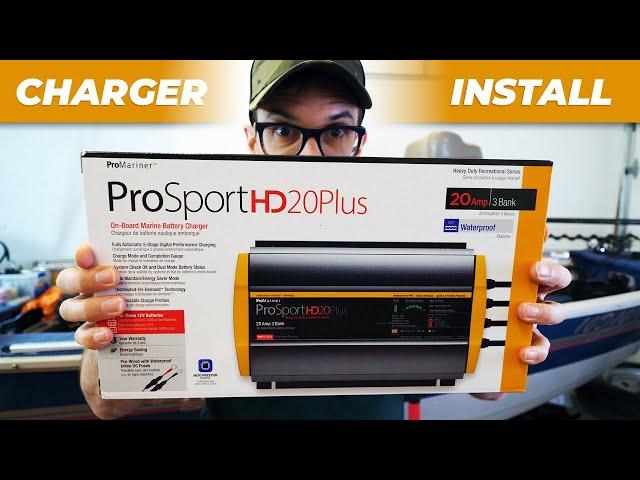 How to Install an Onboard Boat Battery Charger + ProMariner Unboxing & Review