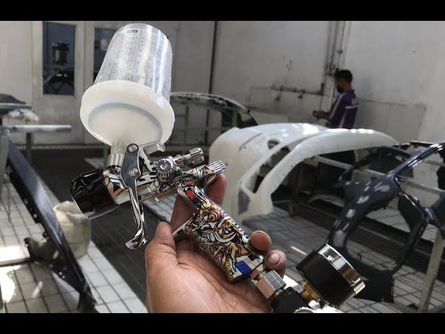 SATA Minijet 4400 RP, Si Gesit Iriiiitttt  #feat #nikken #hs #2100