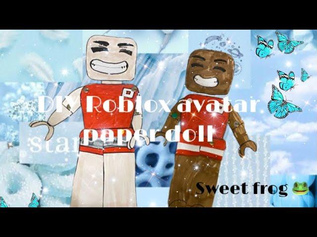 DIY Roblox avatar paper doll (Easy)