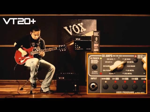 VOX Valvetronix VT20+ Sound Check!!