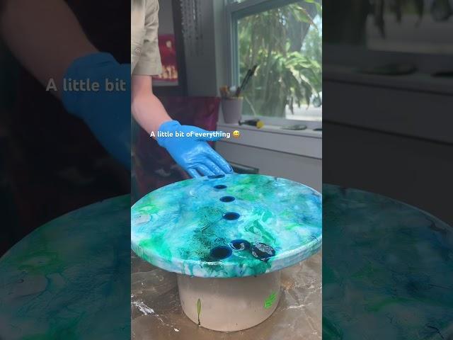 I use many different mediums in my abstract art! #art #artist #painting #artwork #abstractart