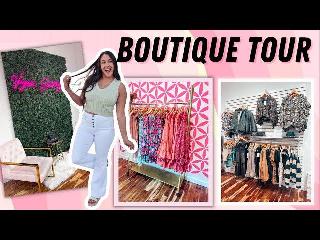 TOUR MY BOUTIQUE! MERCHANDISING + FIXTURES