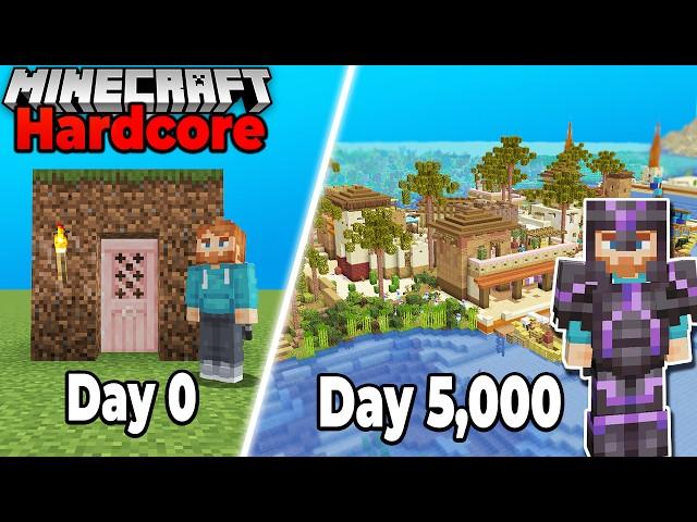 I Survived 5,000 DAYS in Minecraft Hardcore 1.20 Survival [FULL MOVIE]