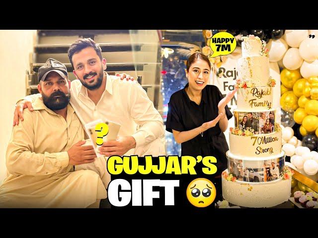 Gujjar Got Emotional about his Gift7Million surprise by Ghazal Jawad