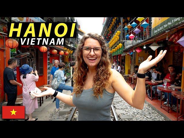 One Day in HANOI VIETNAM  (Best Things to Do)