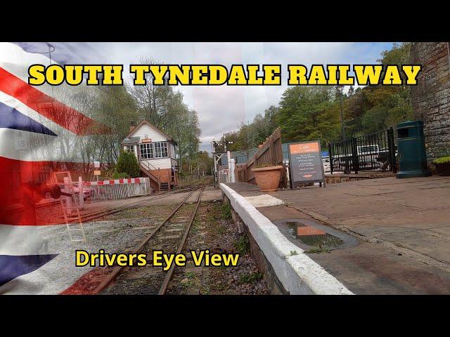 Experience the Thrill of South Tynedale Narrow Gauge Railway with a Driver's Eye View!