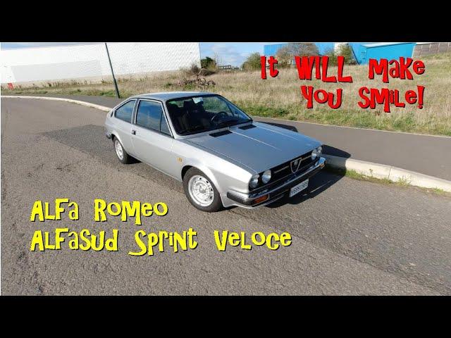 Real Road Test: Alfa Romeo Alfasud Sprint Veloce!