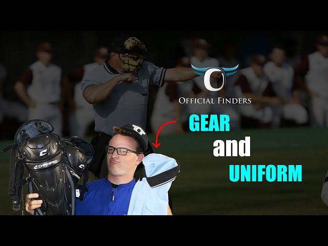 Umpire UNIFORM and EQUIPMENT + TIPS