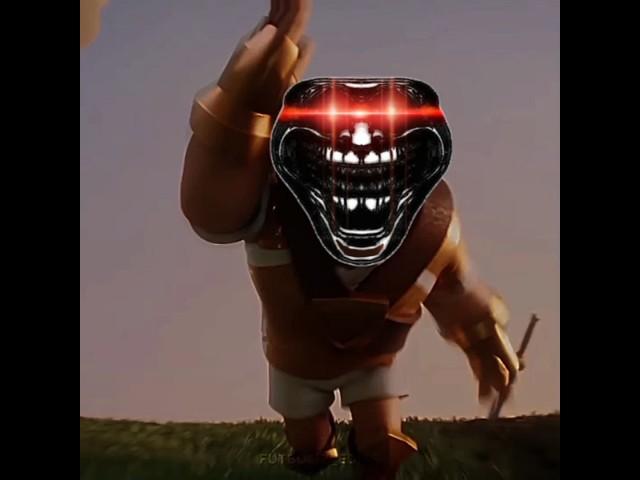 Clash Of Clans X Haaland Troll Face Edit️ | #shortsvideo #capcut