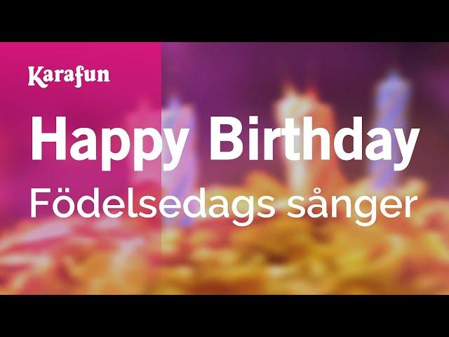 Happy Birthday - Happy Birthday Songs | Karaoke Version | KaraFun