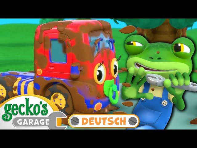 Baby Trucks erster Besuch｜20-minütige Zusammenstellung｜Geckos Garage｜LKW für Kinder