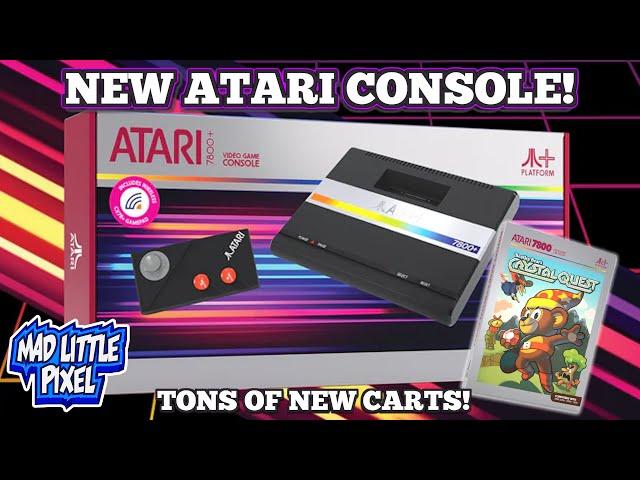 WOW! Atari Just Announced A NEW 7800 Console & TONS Of NEW Cartridges!