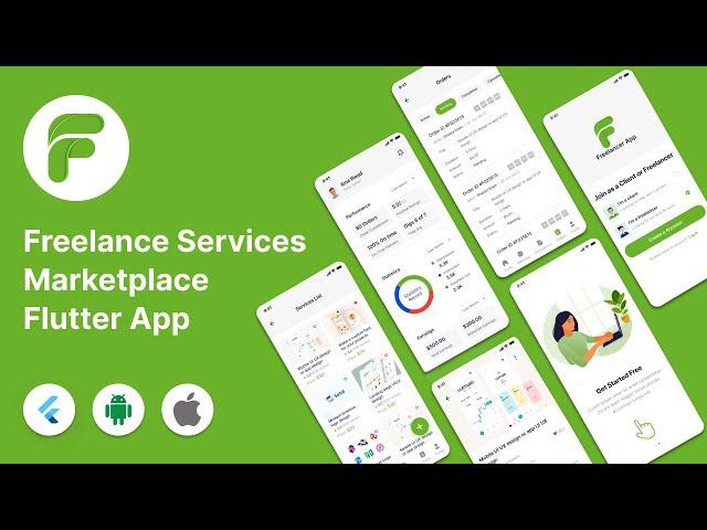 Freelance Services Marketplace Flutter App