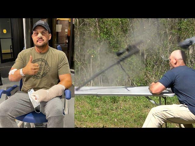 My 50 Cal Exploded