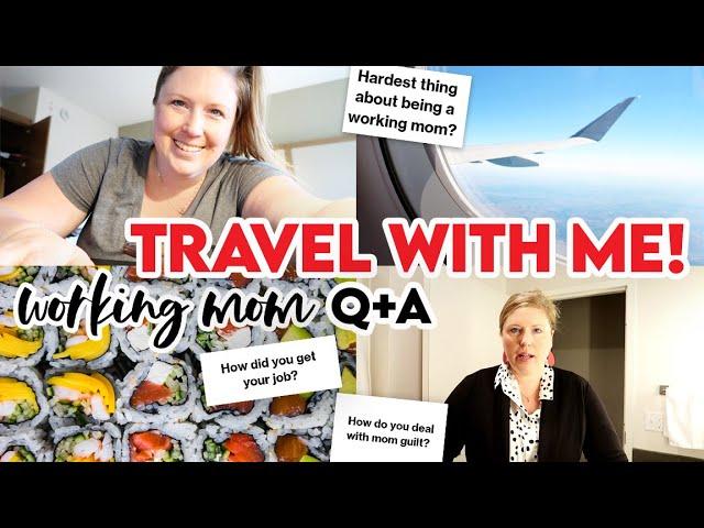  WORKING MOM TRAVEL VLOG  DENVER! ⭐ LONG OVERDUE Q&A