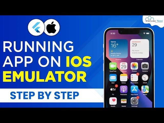 Flutter Tutorial: Running the App on an iOS Emulator | iOS Emulator Par App Kaise Chalaye?