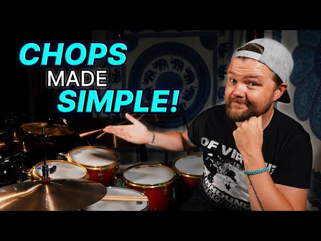 Play Chops Using SIMPLE Drum Patterns! | DRUM LESSON - That Swedish Drummer