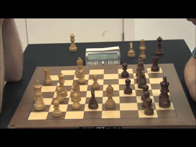 Andrew Muir vs. Michael Adams, Scottish Blitz Chess Championship 2013