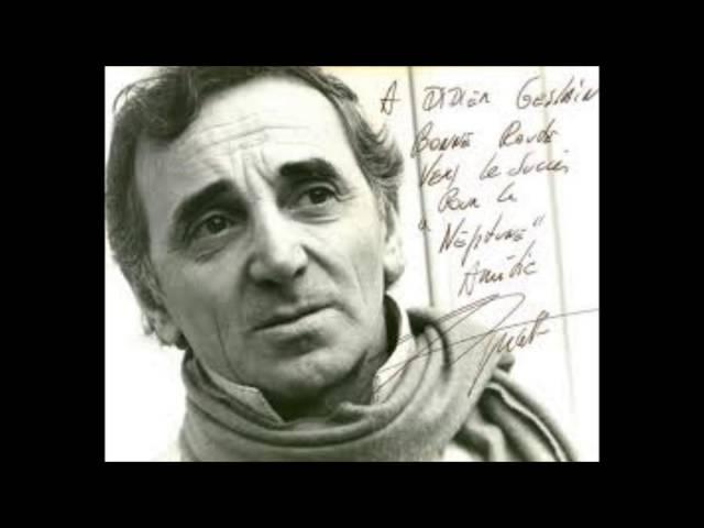 charles aznavour →  un vie d'amour