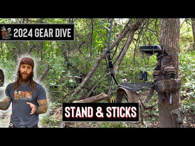 GEAR DIVE EPISODE 1 - TREESTAND AND CLIMBING STICKS