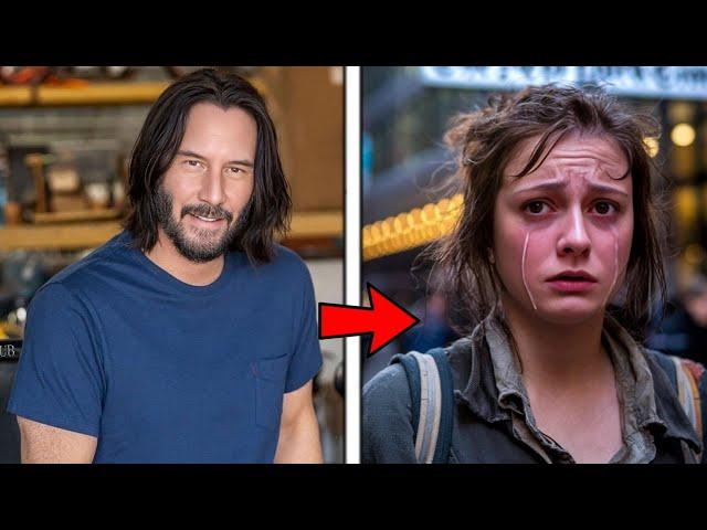 Girl is Fired For Helping Keanu Reeves, Next Day She gets News That Changed Her Life