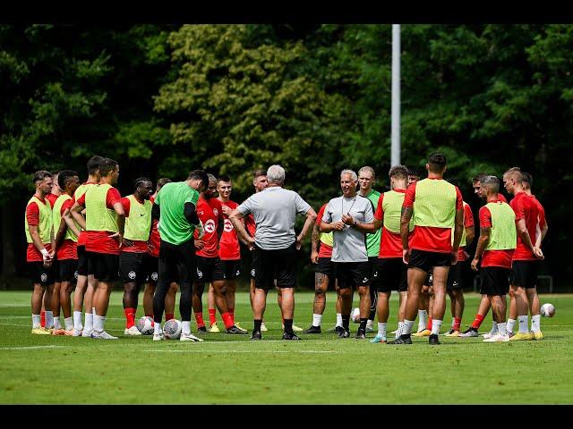 Showtraining des OFC im Stadion am Bieberer Berg