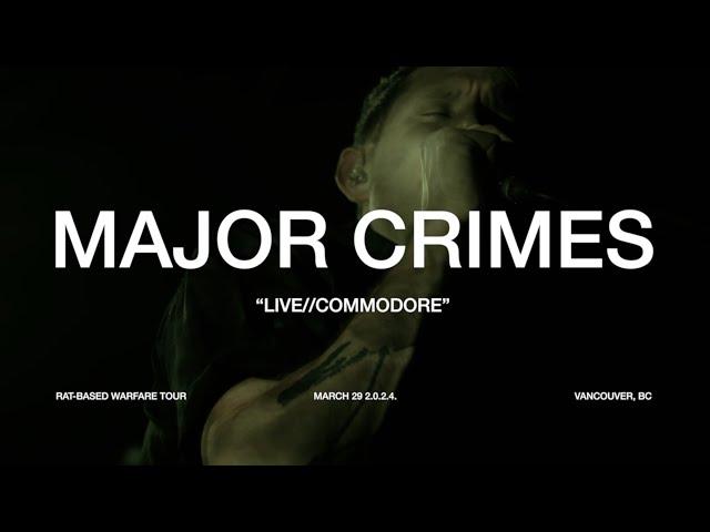 HEALTH :: MAJOR CRIMES (LIVE)