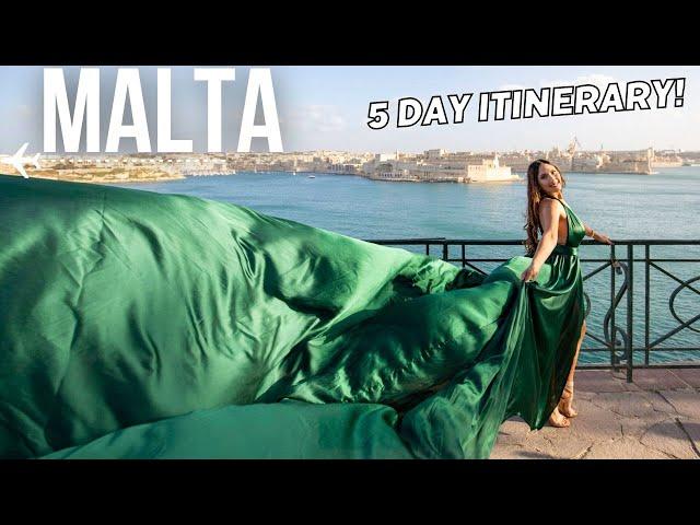 MALTA | TOP 10 THINGS TO DO 2024 | FLYING DRESS PHOTOSHOOT