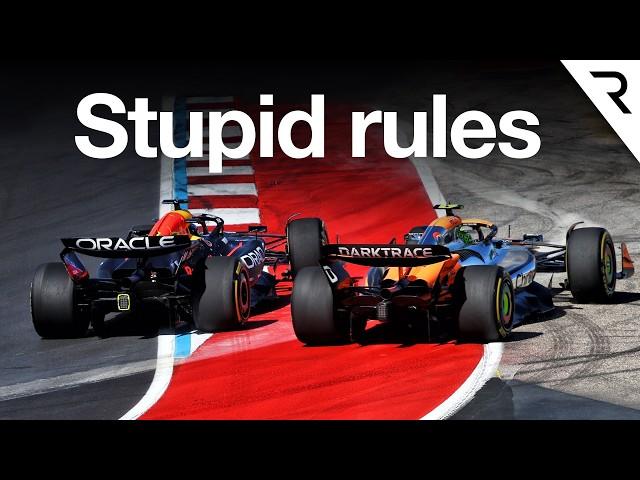 How stupid F1 rules ruined brilliant Verstappen Norris battle