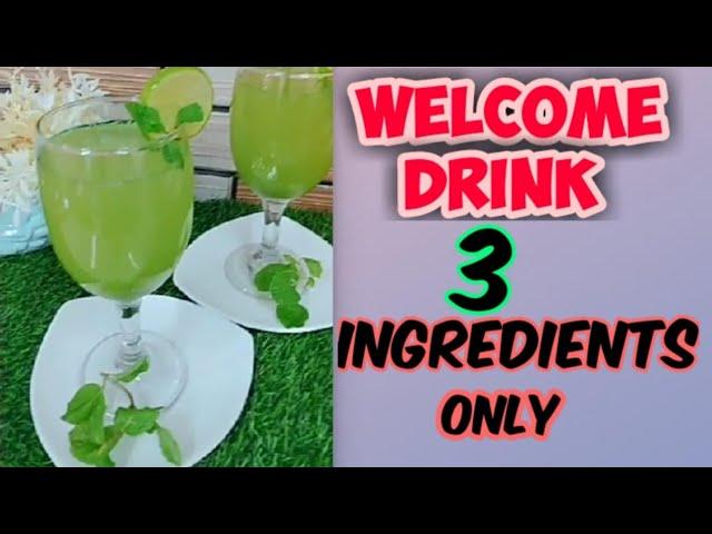 #welcomedrink #limejuice  Easiest WELCOME DRINK AT HOME