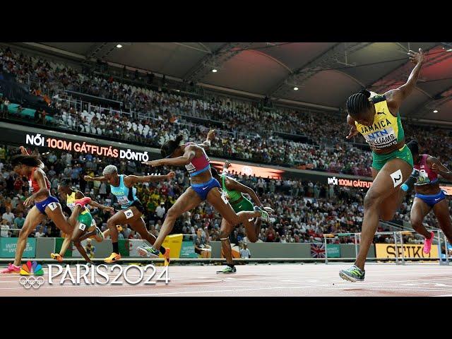 MAJOR UPSET rocks women's 100m hurdles World Championship podium | NBC Sports